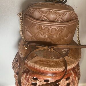 🤎Tory Burch Fleming Quilted Crossbody Bag🤎